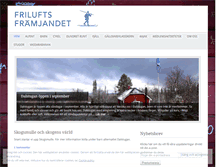Tablet Screenshot of friluftsgallivare.se